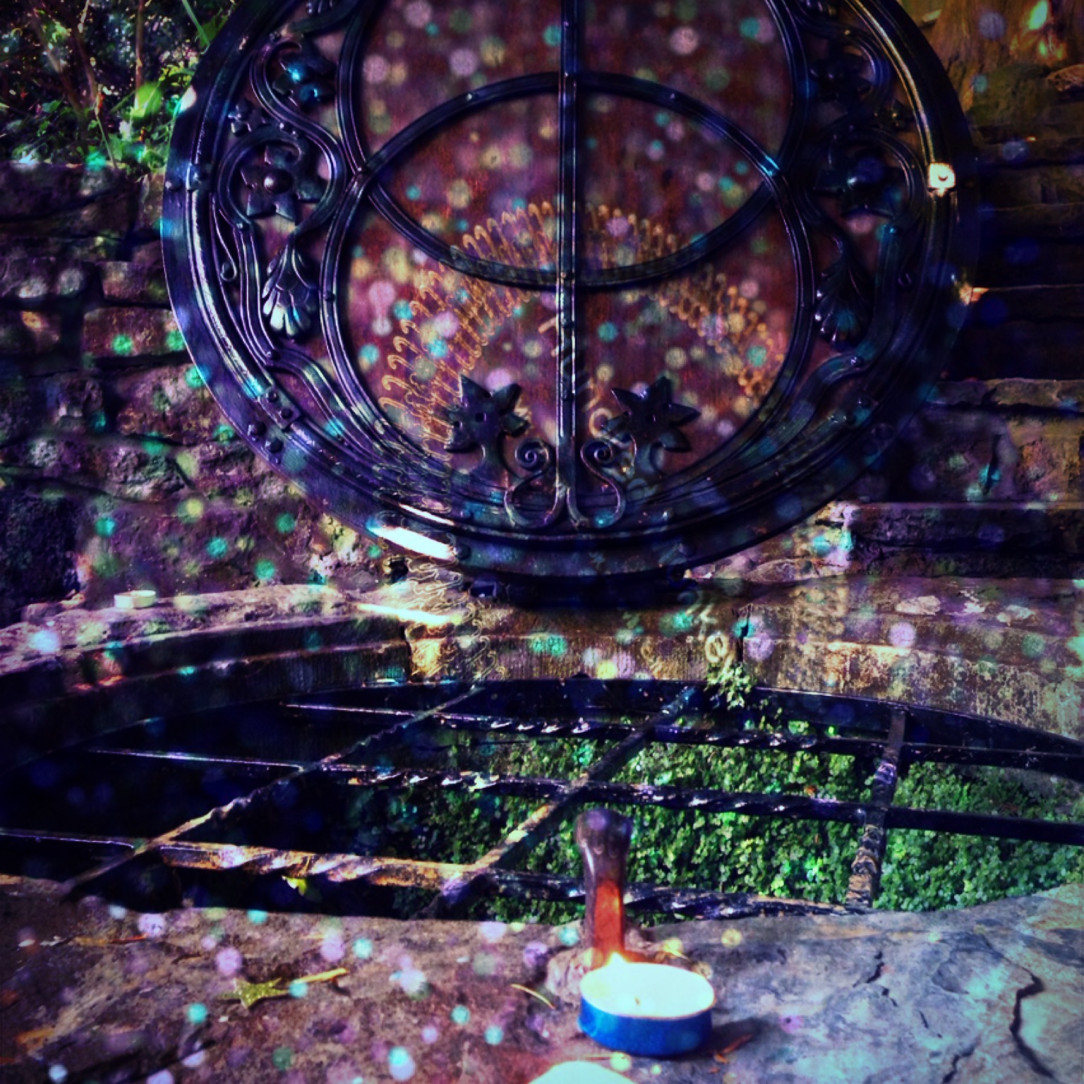 The chalice well at Glastonbury is a beautiful reminder of our well...