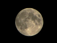 the full moon beautifully captured by my husband :)